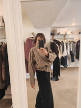 Load image into Gallery viewer, Oversized jacket with stand collar