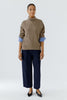 Pullover with detachable cuff