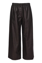 Load image into Gallery viewer, NAYA NAW26110 Bashed Leatherette Look Wide Leg Pull Up Trouser

