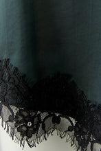 Load image into Gallery viewer, Oui Satin Lace Cami in Scarab
