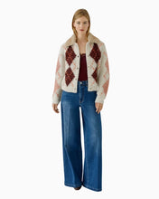 Load image into Gallery viewer, Oui - Cardigan With Faux Fur Collar
