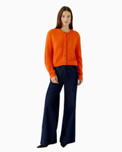 Load image into Gallery viewer, Oui Knit Jacket In Orange
