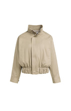Load image into Gallery viewer, Oversized jacket with stand collar
