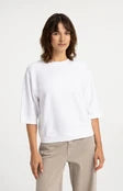 Load image into Gallery viewer, Jersey rib top with short sleeves
